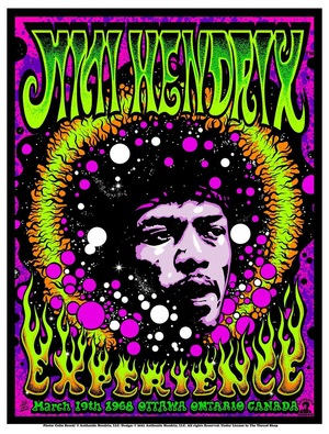 ECHO Set to Release Limited Edition Print Series of Jimi Hendrix Image