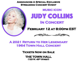 The Town Hall Presents Judy Collins in Concert Image