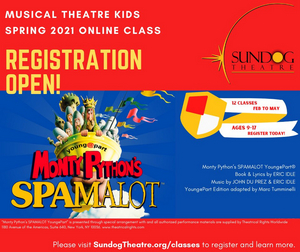 Sundog Theatre Holds Virtual Theatre Class, Performing MONTY PYTHON AND THE HOLY GRAIL 
