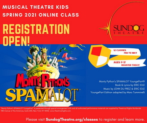Sundog Theatre Holds Virtual Theatre Class, Performing MONTY PYTHON AND THE HOLY GRAIL Image