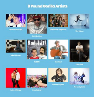 Children's Music Label 8 Pound Gorilla Records Launches With Exciting Roster Image