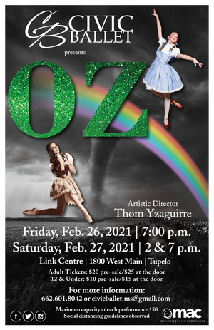 Civic Ballet Presents OZ Image