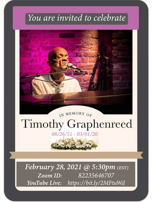LaChanze, Lillias White, Phylicia Rashad, Ken Roberson and Others Celebrate Timothy Graphenreed in Virtual Memorial 