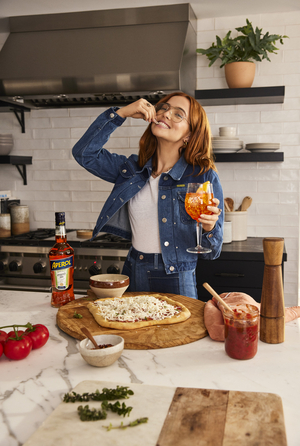 Zoey Deutch and #AperolLovesPizza Charitable Initiative  Image