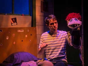 Review:  ROBERT ASKINS' HAND TO GOD-BOLDLY GOES WHERE YOUR CHILDRENS' PUPPET SHOW NEVER SHOULD GO at JOBSITE THEATER 