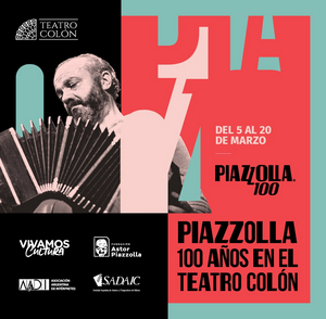 Teatro Colón Celebrates Astor Piazzolla's 100th Birthday Image