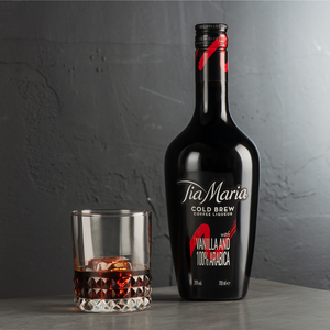 TIA MARIA Cold Brew Coffee Liqueur Releases New Bottle Design & RTD Iced Coffee Frappé Cocktail 