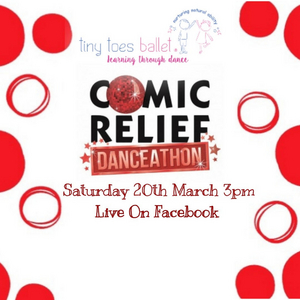 Tiny Toes Ballet Hosts Red Nose Day DANCEATHON Fundraiser 