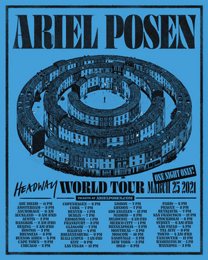Ariel Posen Announces One-Off World Tour Live Concert 