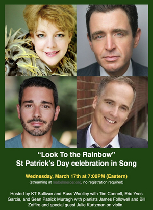 BWW NEWS: Mabel Mercer Foundation Presents St. Patrick's Themed Concert LOOK TO THE RAINBOW, March 17 