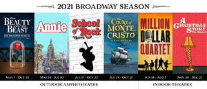 Tuacahn Amphitheatre Announces 2021 Broadway Season Including BEAUTY & THE BEAST, ANNIE, SCHOOL OF ROCK & More 