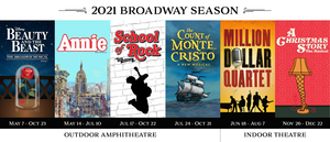 Tuacahn Amphitheatre Announces 2021 Broadway Season Including BEAUTY & THE BEAST, ANNIE, SCHOOL OF ROCK & More Image