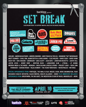 Backline Announces 'Set Break' Livestream Event Image