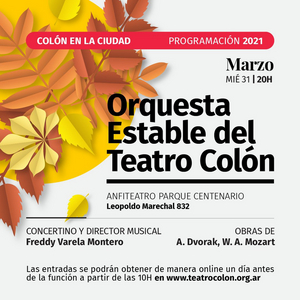 Teatro Colon Presents a Free Concert  Image