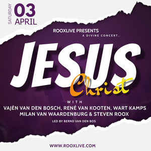 Feature: JESUS CHRIST, EEN MUSICALCONCERT MET VAJÈN VAN DEN BOSCH EN RENE VAN KOOTEN  Image