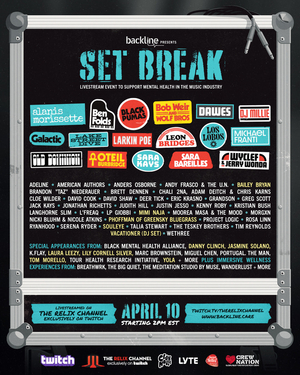 Tom Morello, Old Dominion, Wyclef & Jerry Wonda & More Added To Backline's 'Set Break' Livestream Event  Image