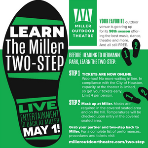 Miller Outdoor Theatre Reopens on May 1 Image