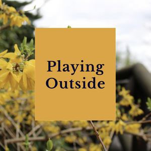 Student Blog: Playing Outside Image