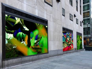 Interactive Digital Art Installation LIFE FORCES to Debut in Rockefeller Center in April  Image