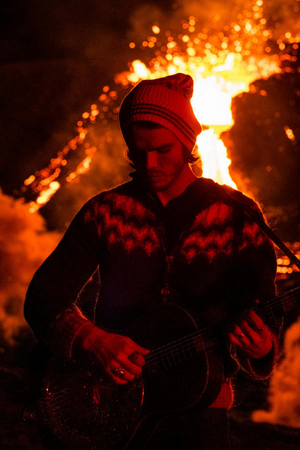 Kaleo Captures Live Performance Video in Front of Erupting Volcano Image