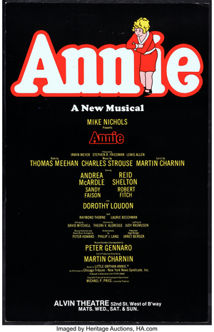 UN DÍA COMO HOY: ANNIE se estrenaba en Broadway  Image