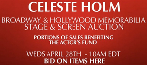 Celeste Holm: Rare Estate Sale Supporting The Actor's Fund Image