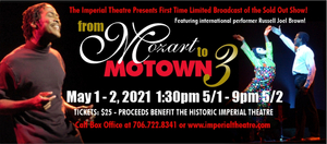 Imperial Theatre Will Stream FROM MOZART TO MOTOWN This Weekend 