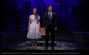 Review: THE LAST FIVE YEARS at Broadway Rose Image