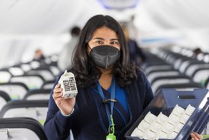 Alaska Airlines Announces Partnership with Boxed Water to Reduce Plastic Waste Image