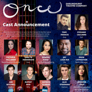 ONCE Cast Announced at Darlinghurst Theatre Company 