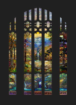 Art Institute Of Chicago's Tiffany Stained Glass Window On View May 27  Image