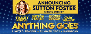 Sutton Foster to Replace Megan Mullally in ANYTHING GOES in the West End 