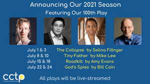 Cape Cod Theatre Project Announces Virtual 27th Season with four dynamic playwrights and the development of its 100th play! 