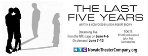 THE LAST FIVE YEARS Will Stream From Novato Theater Company Next Month 