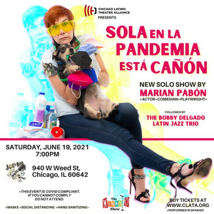 CLATA Will Present Puerto Rican Star Marian Pabón in Sola En La Pandemia Está Cañón Image