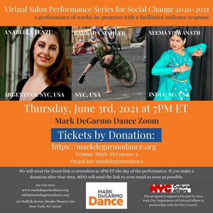 Mark DeGarmo Dance to Broadcast Virtual Salon Performance Series for Social Change in June 