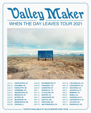 VALLEY MAKER Announces North American Tour Dates 