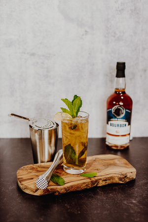 BLACK BUTTON DISTILLING Recipe to Celebrate National Mint Julep Day on 5/30 