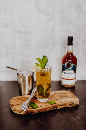 BLACK BUTTON DISTILLING Recipe to Celebrate National Mint Julep Day on 5/30 Image