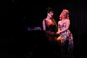 Photo Flash:  Gloria Swansong & Maxie Factor Sparkle With Glamour in A NIGHT OF ESCAPE at Don't Tell Mama 