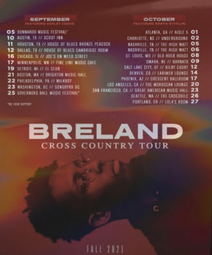 Breland Goes 'Cross Country' on First-Ever Headline Tour Image