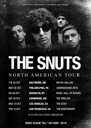 The Snuts Announce Fall US Headline Tour  Image