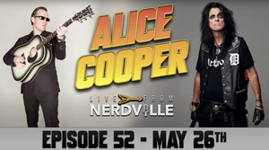 Alice Cooper Interviewed by Joe Bonamassa on 'Live From Nerdville' Image