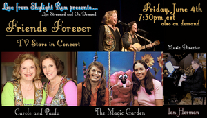June 4th Virtual Series LIVE FROM SKYLIGHT RUN Reunites The Magic Garden Stars Carole Demas and Paula Janis Image