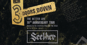 3 Doors Down Announce 'The Better Life 20th Anniversary Tour' 