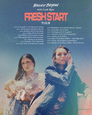 Bailey Bryan To Embark On 'Fresh Start' Tour With Leah Kate 