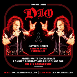 Ronnie James Dio Birthday Fundraiser Announced for Stand Up And Shout Cancer Fund Image
