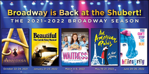 Shubert New Haven Announces 2021-2022 Broadway Series - HAIRSPRAY, BEAUTIFUL, WAITRESS & More 
