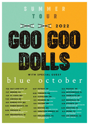 Goo Goo Dolls Announce Summer 2022 North American Tour Dates 