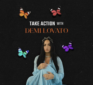 DEMI LOVATO Launches Pride Campaign with Propeller Image